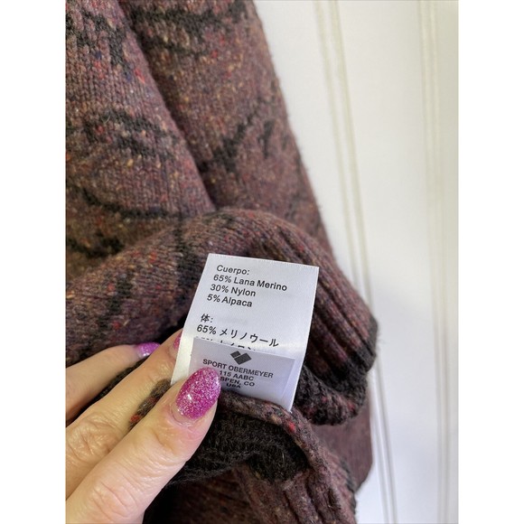 Obermeyer The Bells Merino Wool Alpaca Blend Men's Sweater - Size XL NWT $189‎ - Picture 11 of 16